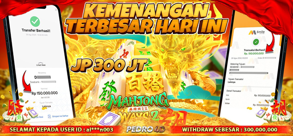 slot gacor 2024 Pedro4d offcial BUKTI JP Bayar Lunas Secepat kilat